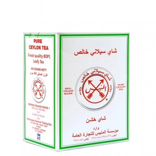 چای المنیس سفید پاکتی 450 گرمی